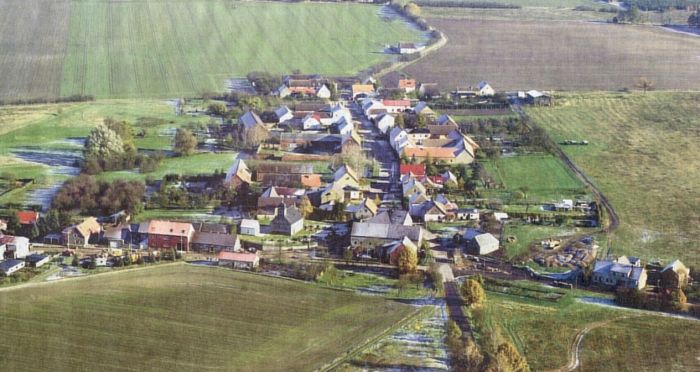 Luftbild von Grabo bei Wittenberg